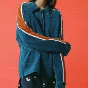 Urban Outfitters Chenille Half Zip
